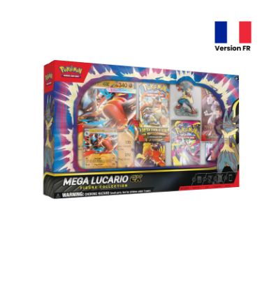 Pokémon – Mega Lucario EX Figure Collection Box – in French