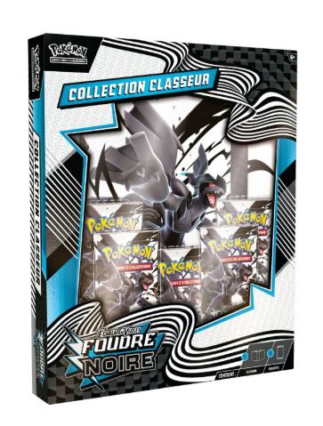 Pokémon – Collection Box Binder – Black Lightning – Zekrom – EV10.5 – in French