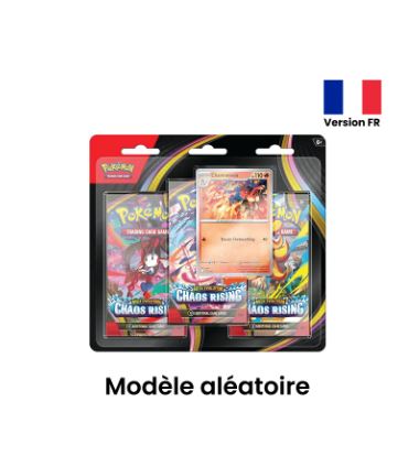 Pokémon – Tripack – Chaos Rising – in French (random model)
