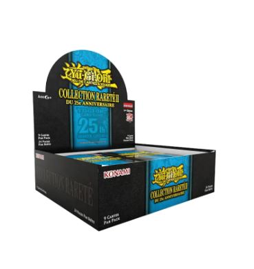 Display – Box of 24 Yu-Gi-Oh! 25th Anniversary Rarity Collection 2 – FR