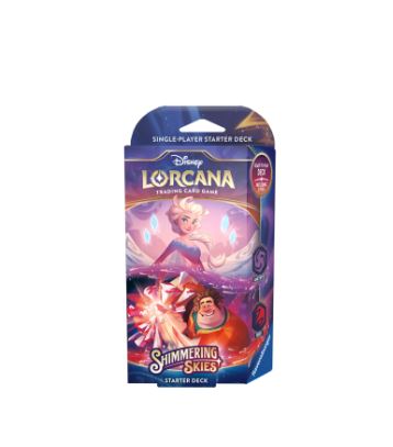 Disney Lorcana – Elsa & Ralph Chapter 5: Sparkling Sky Starter Deck – FR