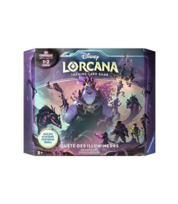 Disney Lorcana TCG – Chapter 4 – Box Set – The Quest of the Illuminators – Threat from the Depths FR