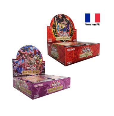 Yu-Gi-Oh – Pack – 1 Display Retro Pack 2 (RP02) + 1 Display La Vengeance Fantôme (PHRE) – en français