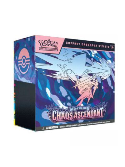 Pokémon – ETB – Chaos Ascendant – ME04 – Coffret Dresseur d’Elite en français