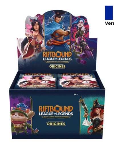 Riftbound : League Of Legends – Display – Origines – Boite de 24 Boosters en français